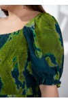 333169 Green Дамска рокля в макси размери 333169 Green Дамска рокля в макси размери