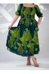 333169 Green Дамска рокля в макси размери 333169 Green Дамска рокля в макси размери