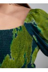 333169 Green Дамска рокля в макси размери 333169 Green Дамска рокля в макси размери