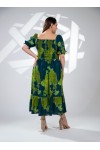 333169 Green Дамска рокля в макси размери 333169 Green Дамска рокля в макси размери