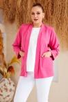6109 Fuschia Дамско сако в макси размери