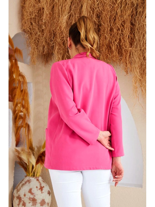 6109 Fuschia Дамско сако в макси размери