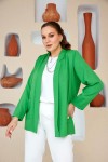 6109 Green Дамско сако в макси размери 6109 Green Дамско сако в макси размери