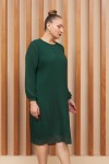 6149 Green Дамска рокля в макси размери