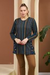 6174 Green Дамска туника в макси размери