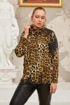6265 Leopard Дамска блуза в макси размери 6265 Leopard Дамска блуза в макси размери