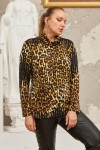 6265 Leopard Дамска блуза в макси размери 6265 Leopard Дамска блуза в макси размери