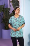 6301 Mint Дамска блуза в макси размери