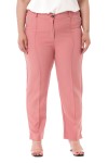 W-5219 Pink Дамски панталони в макси размери