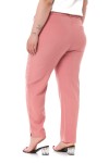 W-5219 Pink Дамски панталони в макси размери
