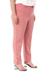 W-5219 Pink Дамски панталони в макси размери