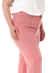 W-5219 Pink Дамски панталони в макси размери