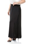 W-6403 Black Дамска пола в макси размери