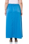 W-6403 Blue Дамска пола в макси размери